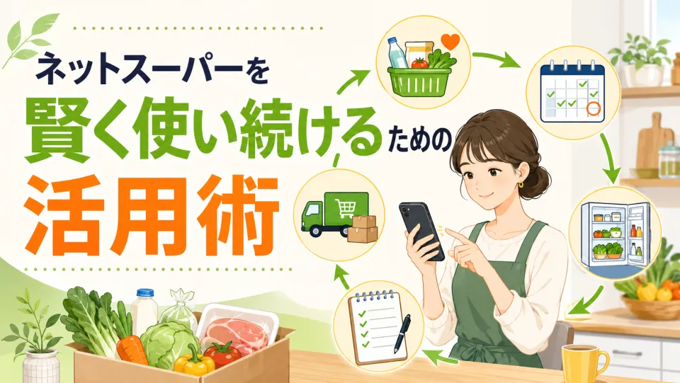 ネットスーパーを賢く使い続けるための活用術