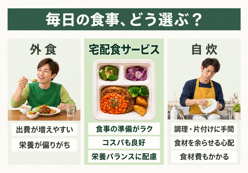 毎日の食事はどう選ぶ?