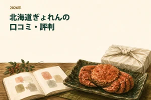 北海道ぎょれんのカニの口コミと購入条件を確認するイメージ